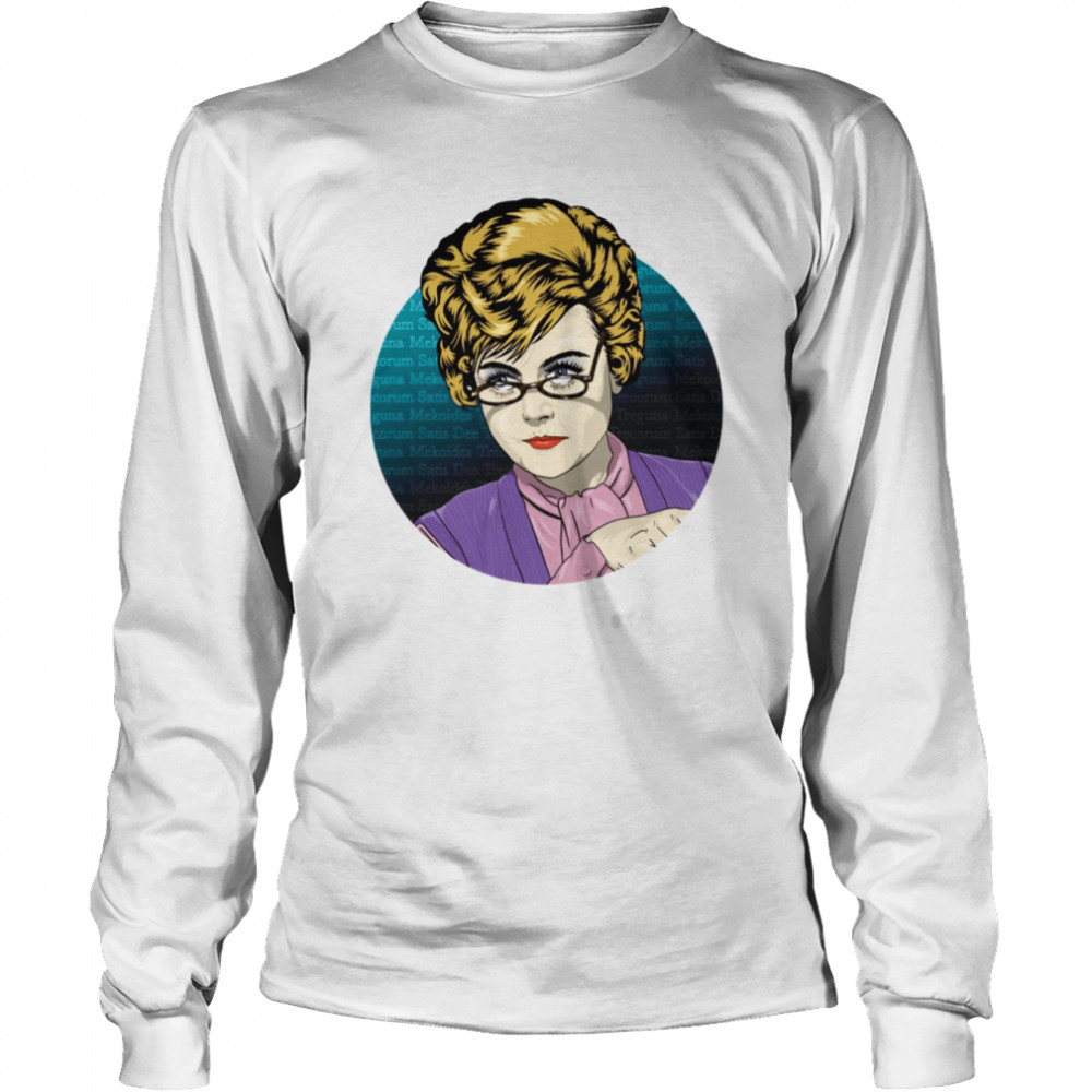 Eglantine Price Animated Jessica Fletcher shirt Long Sleeved T-shirt