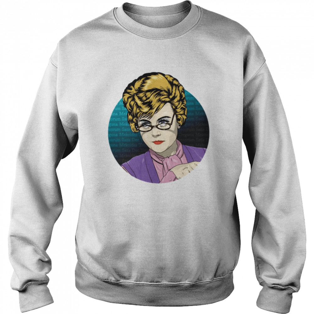 Eglantine Price Animated Jessica Fletcher shirt Unisex Sweatshirt