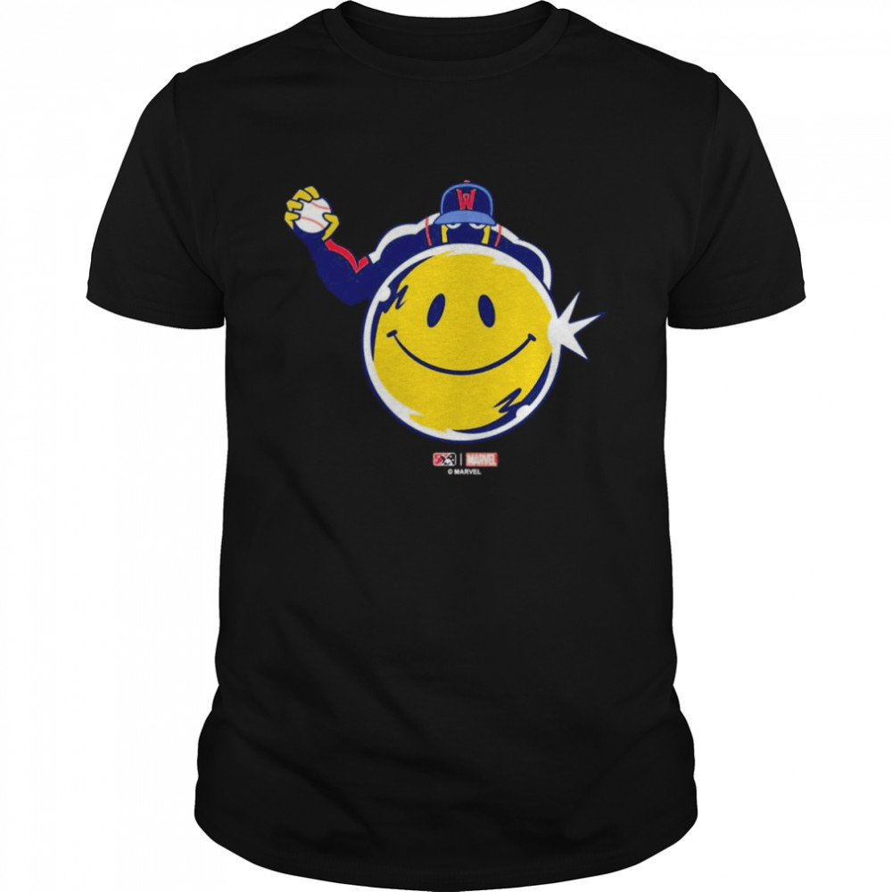 Marvel’s Worcester Red Sox Defenders of the Diamond shirt