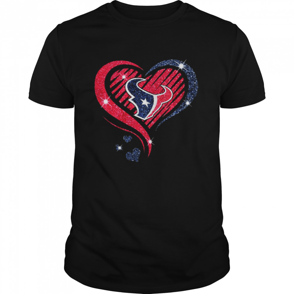 Houston Texans football Heart Diamond shirt