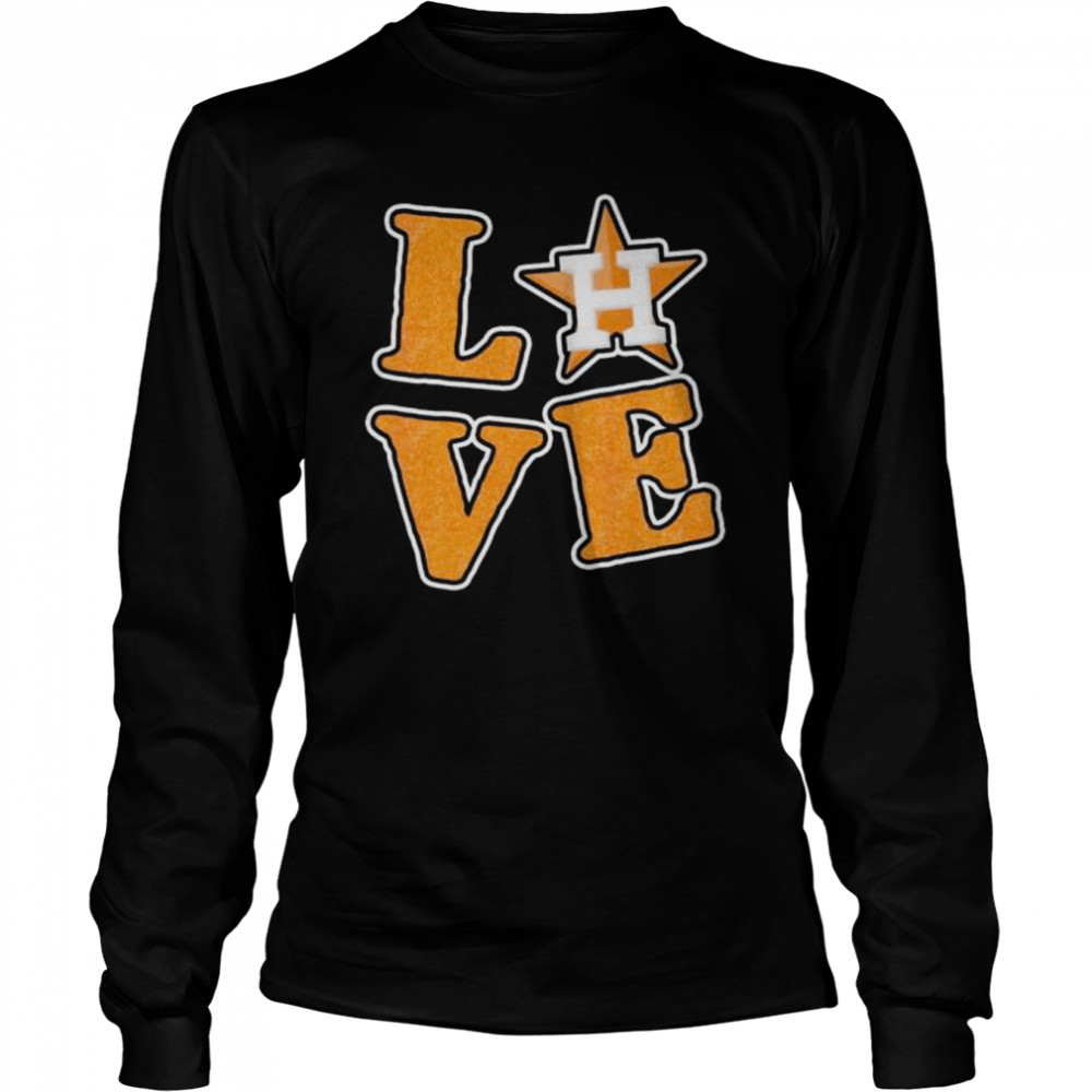 Love Houston Astros 2022 AL Champions shirt Long Sleeved T-shirt