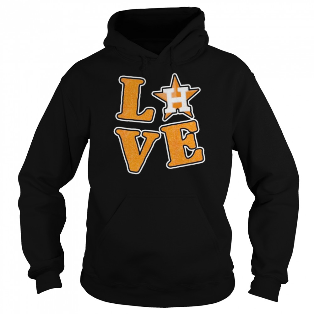 Love Houston Astros 2022 AL Champions shirt Unisex Hoodie