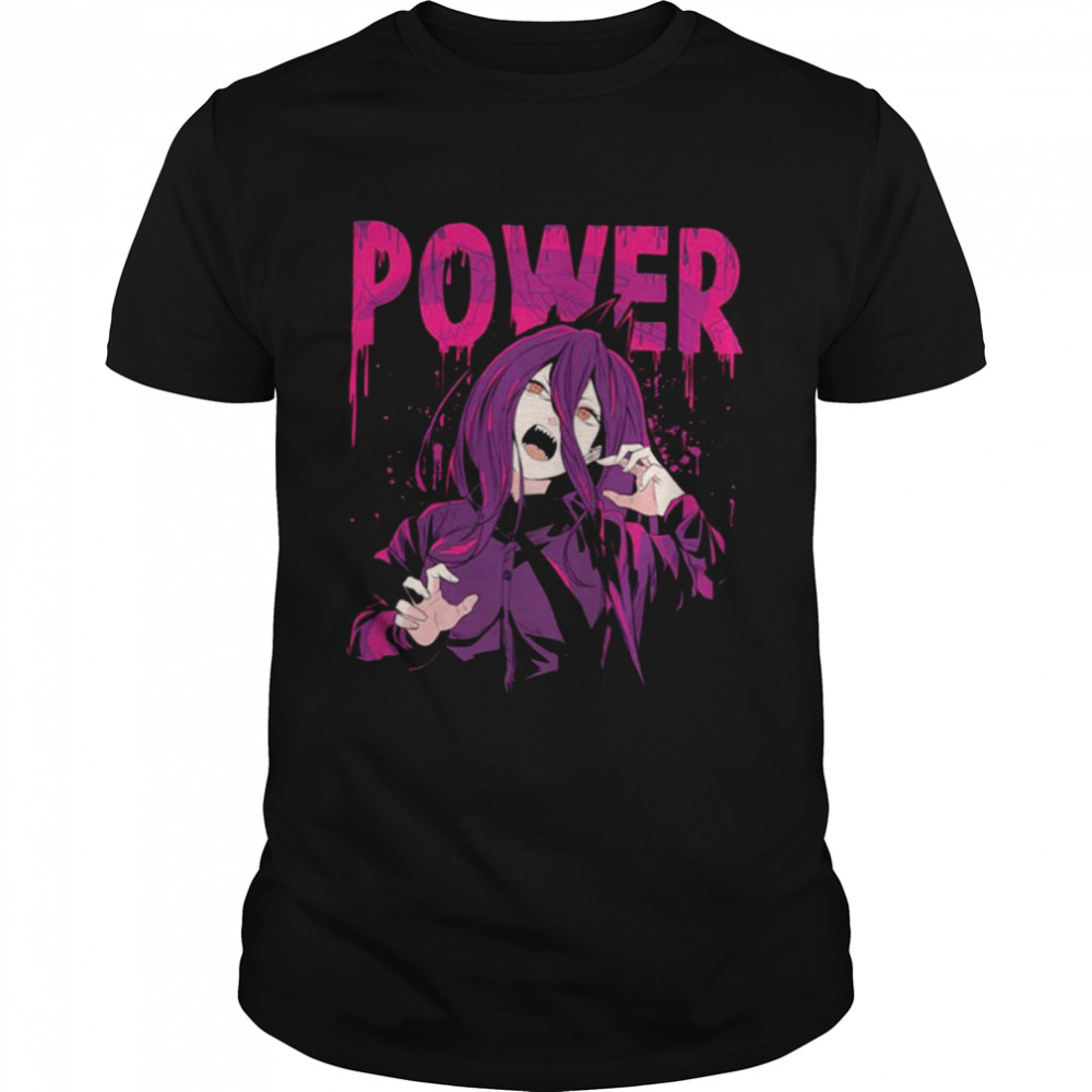 Power Devil Hunter Meowy Girl Chainsaw Man shirt