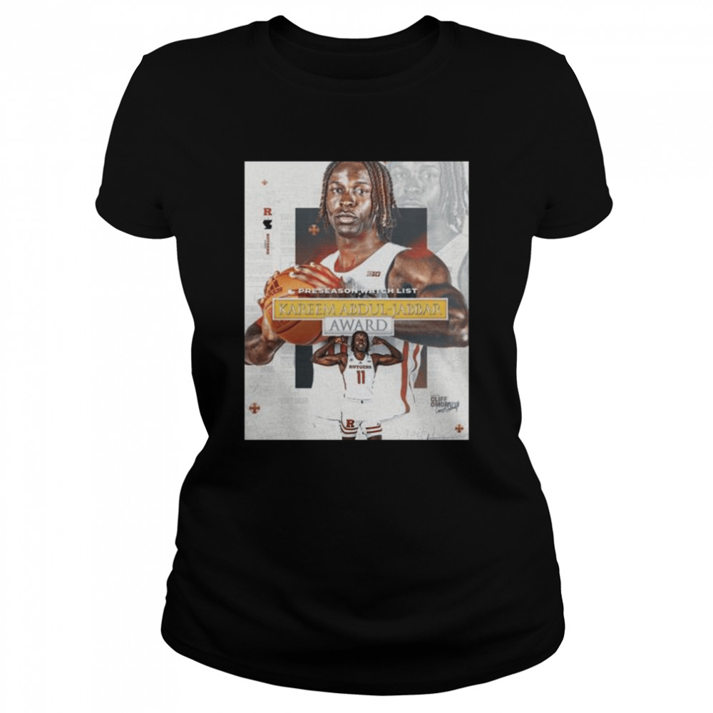 Preseason Watch list Kareem Abdul Jabbar Award shirt Classic Women's T-shirt