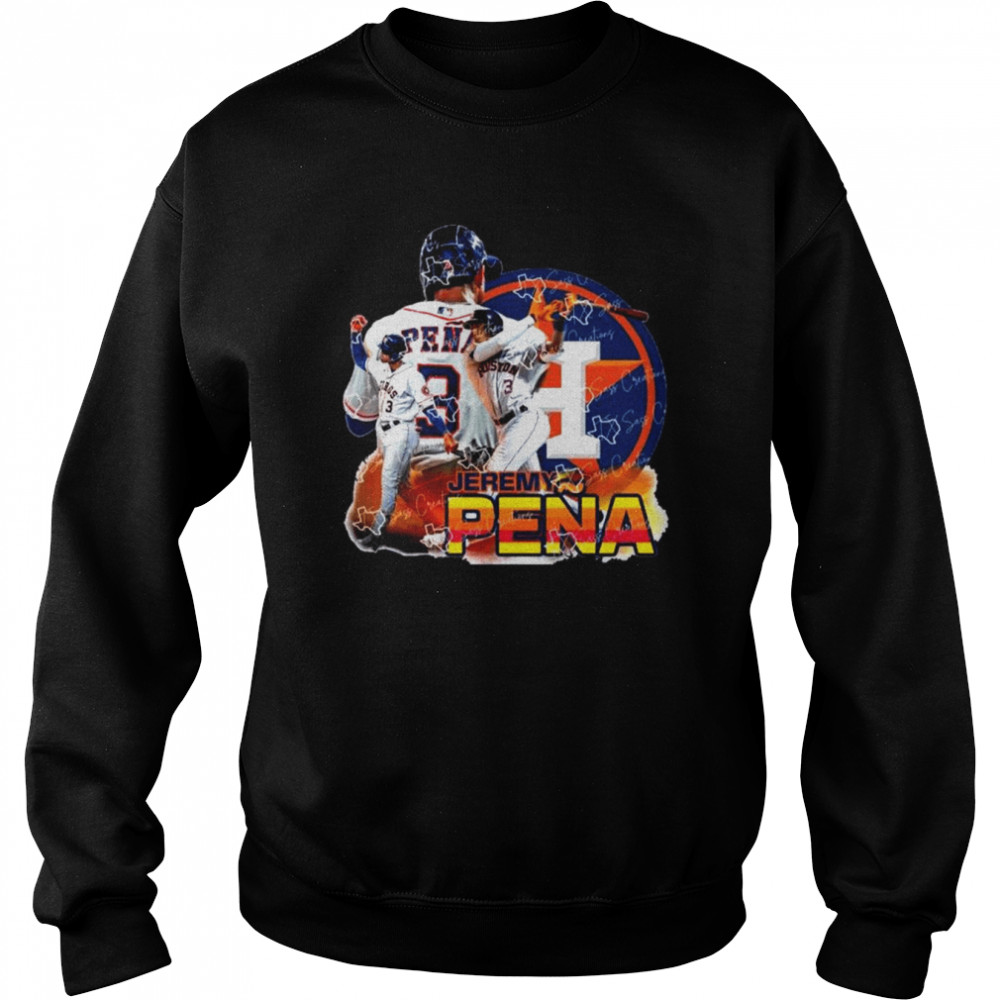 The Legend Player Houston Astros Jeremy Pena The World Series Signature 2022 Unisex Sweatshirt