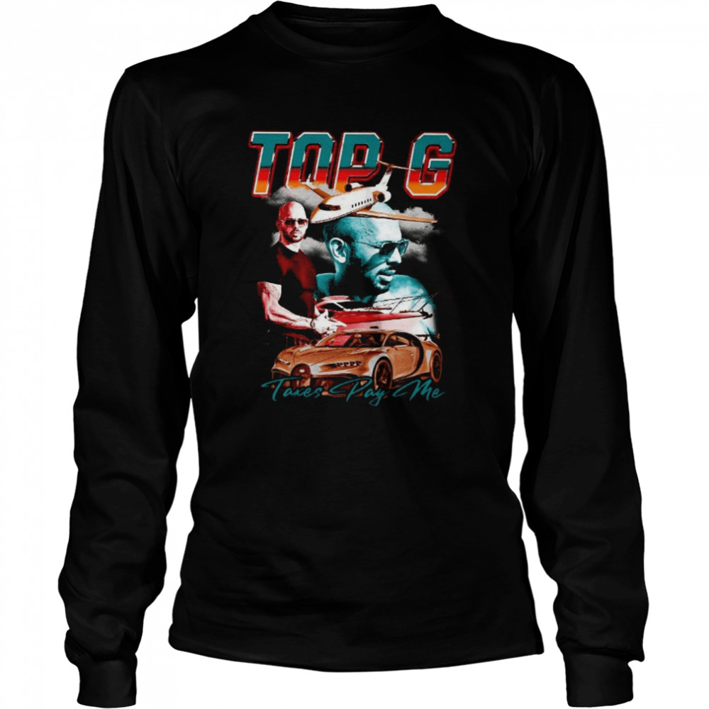 Andrew Tate Top G Emory Tiktok Viral Cobra Tate shirt Long Sleeved T-shirt