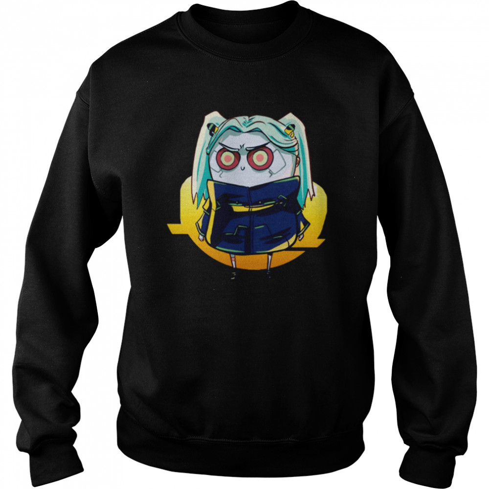 Angry Rebecca Cyberpunk Edgerunners shirt Unisex Sweatshirt