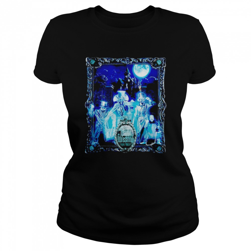 awesome haunted major mansion shirt classic womens t shirt