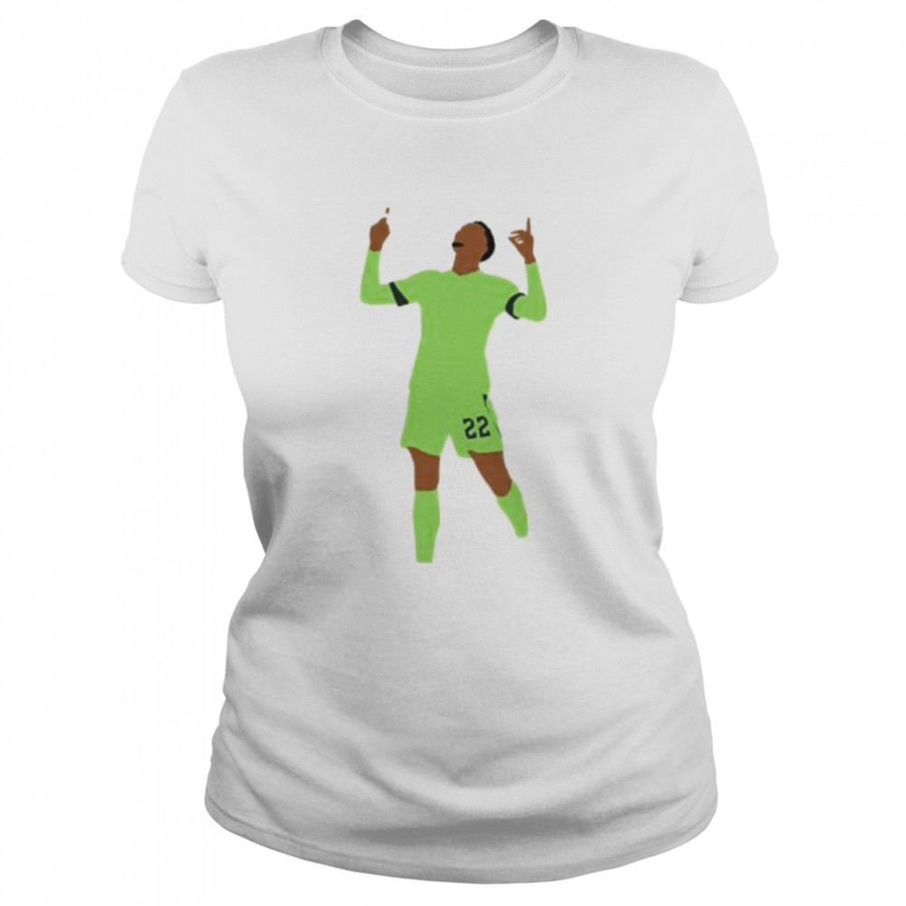Best felix Nmecha Bundesliga VfL Wolfsburg minimalist shirt Classic Women's T-shirt