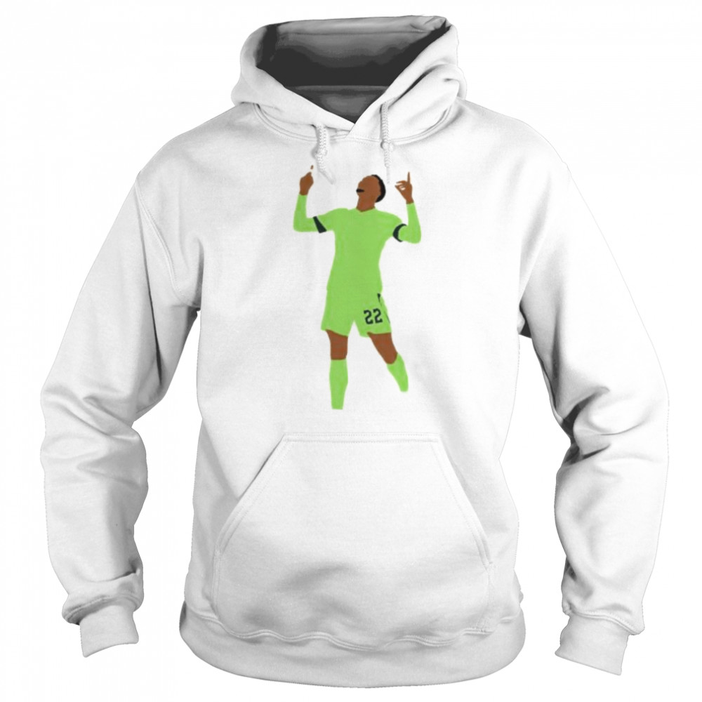 Best felix Nmecha Bundesliga VfL Wolfsburg minimalist shirt Unisex Hoodie