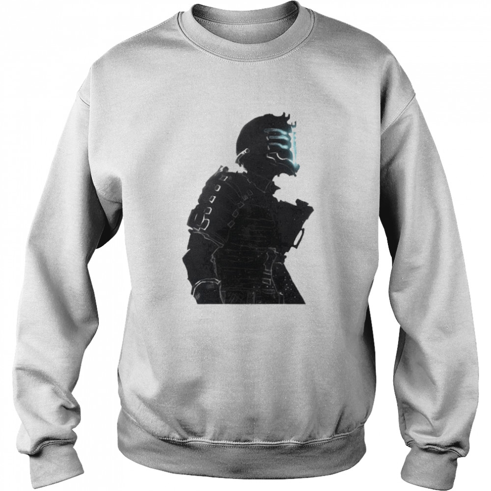 Black design Isaac Clarke dead space t-shirt Unisex Sweatshirt
