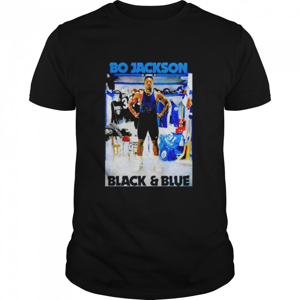 Bo Jackson Black and Blue shirt Classic Men's T-shirt
