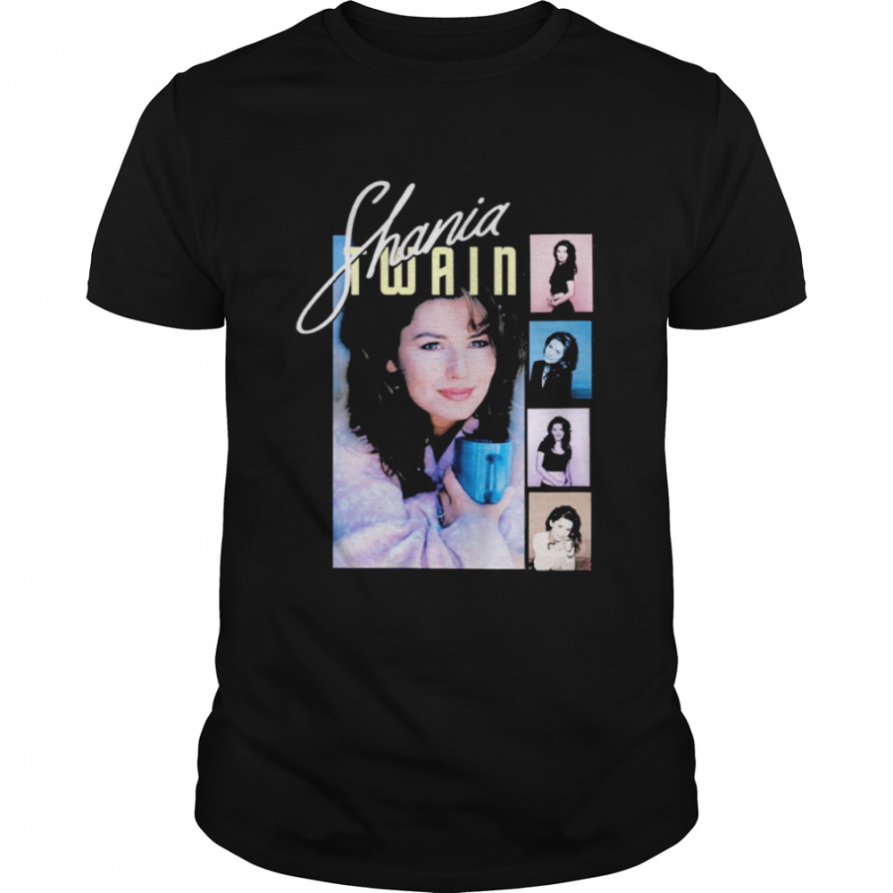 Canadian Singer Shania Twain Vintage shirt Classic Men's T-shirt