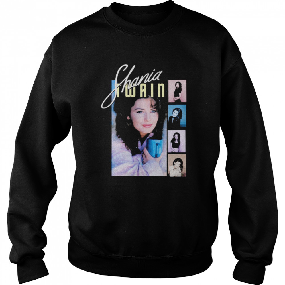 Canadian Singer Shania Twain Vintage shirt Unisex Sweatshirt