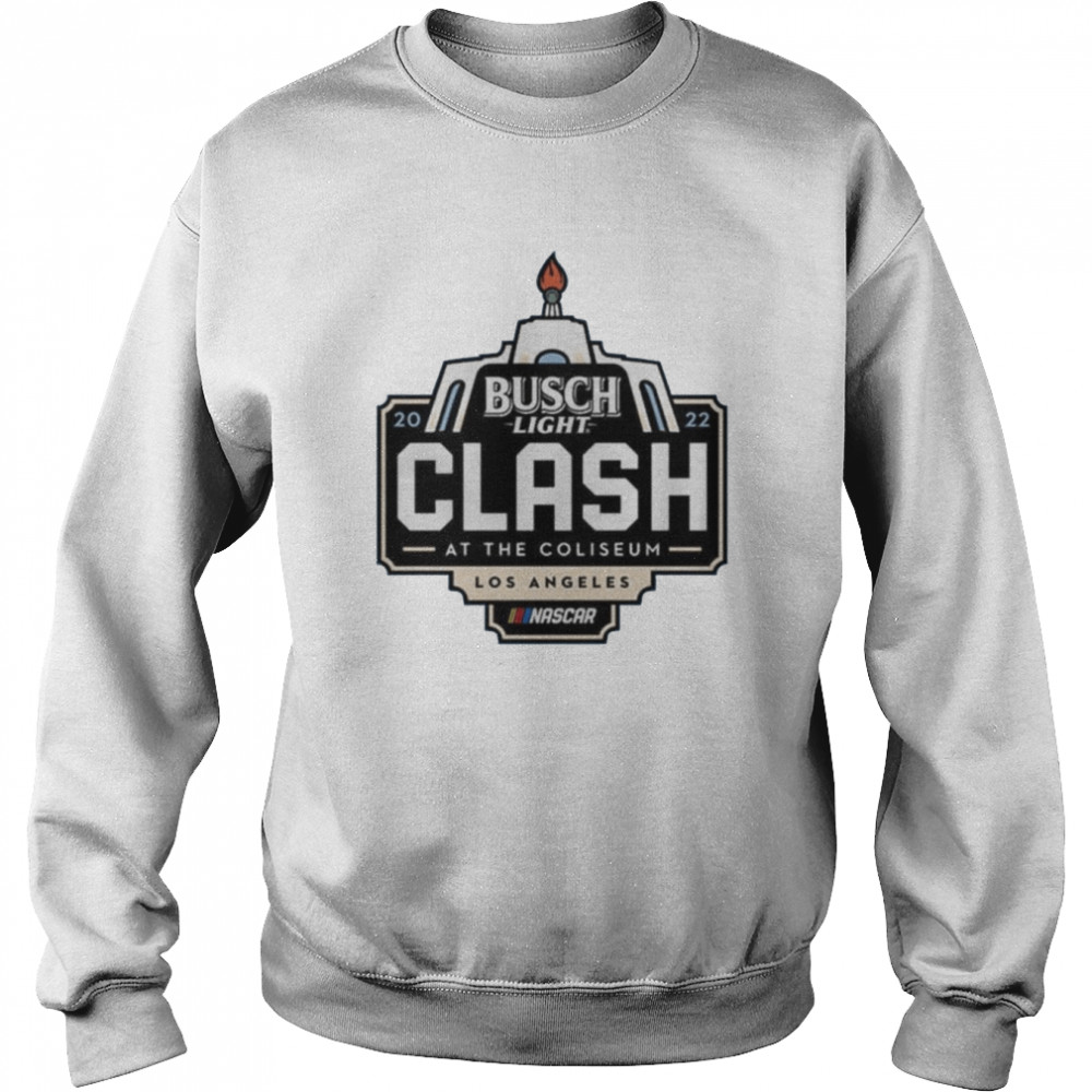Checkered Flag 2023 Busch Light Clash at the Coliseum shirt Unisex Sweatshirt