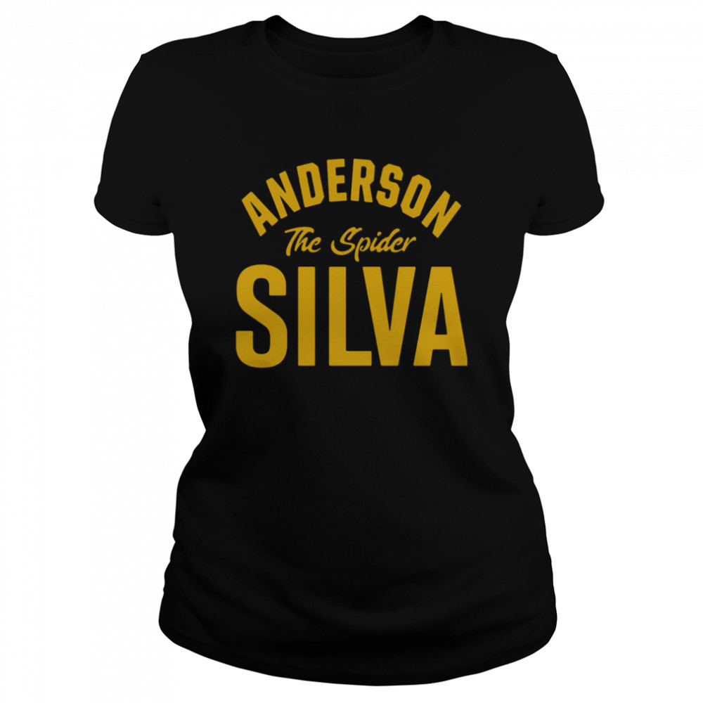 classic anderson silva design shirt classic womens t shirt