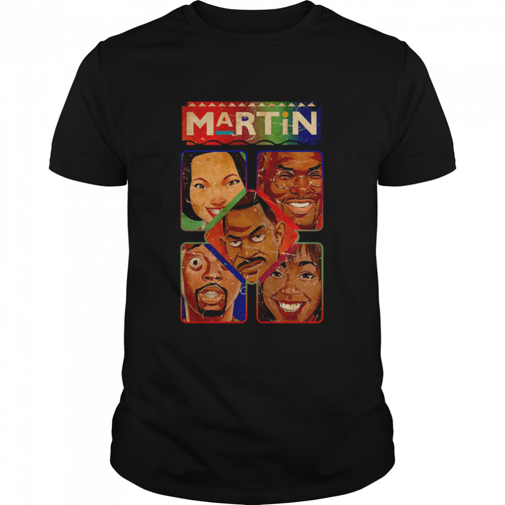 Comics Art Of Martin Sitcom Cast shirt Classic Men's T-shirt