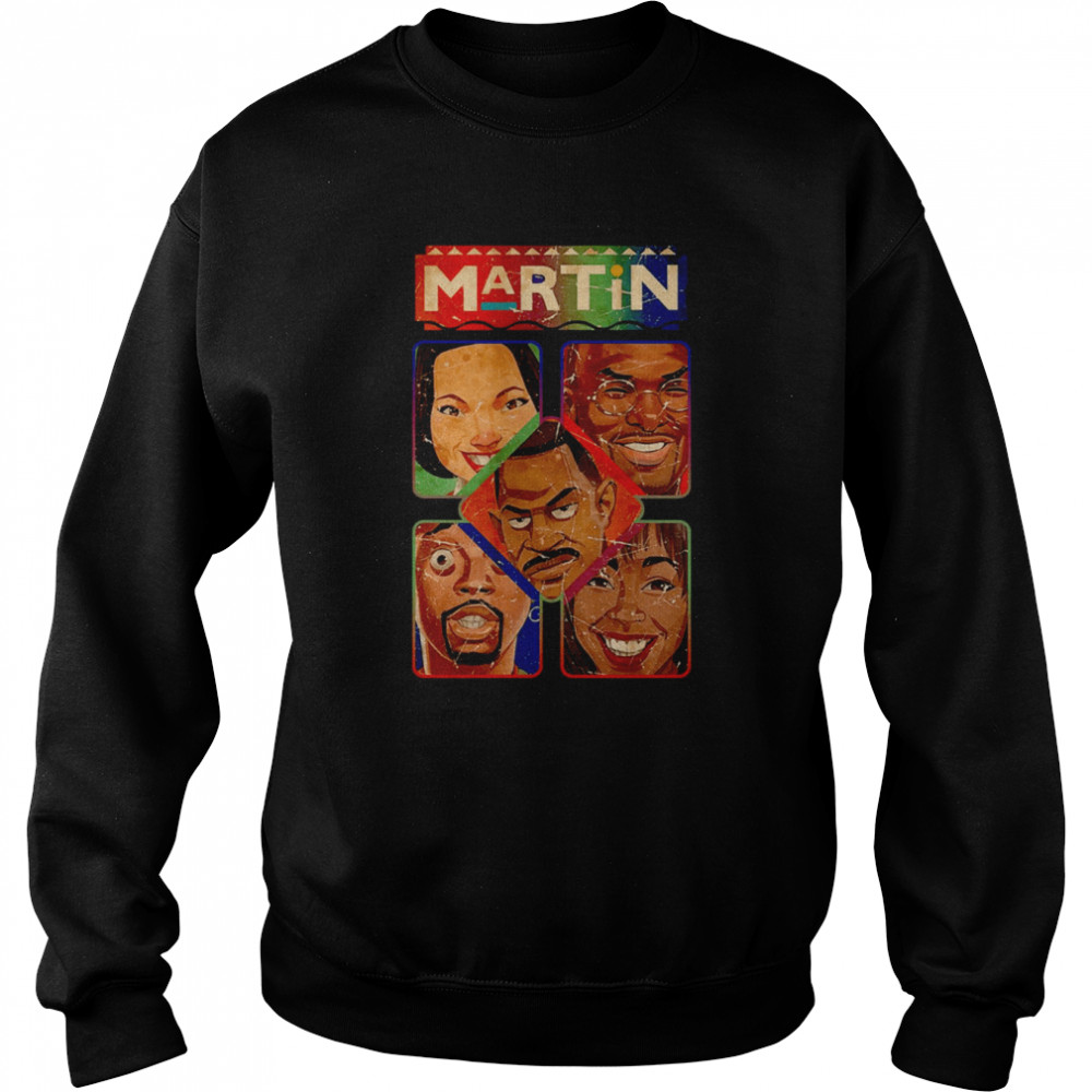comics art of martin sitcom cast shirt unisex sweatshirt
