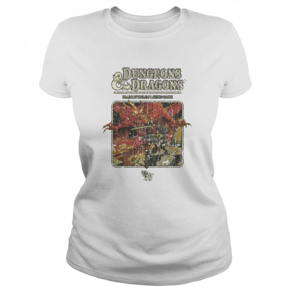 dungeons dragons 1974 barbarian shirt classic womens t shirt