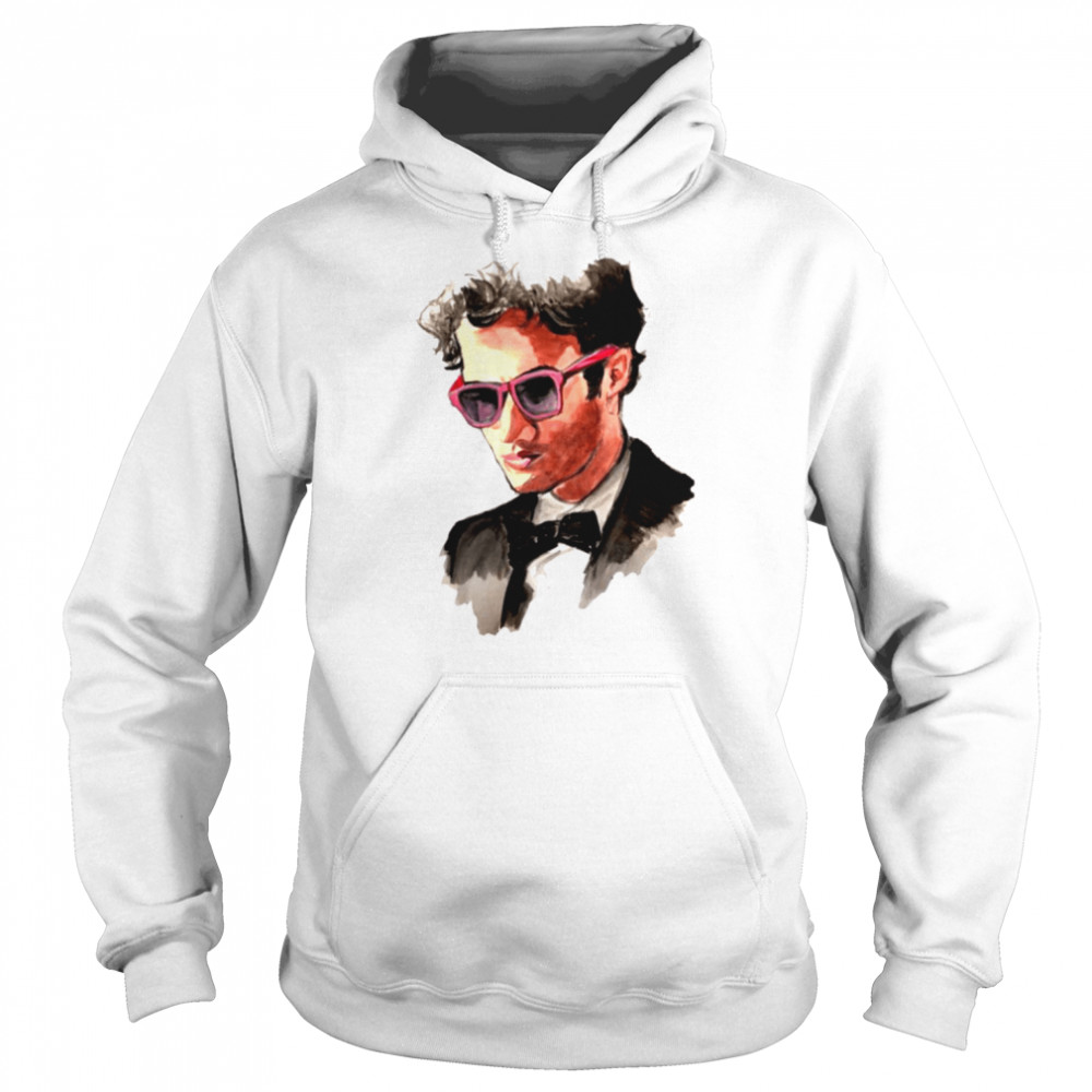fanart singer darren criss portrait shirt unisex hoodie