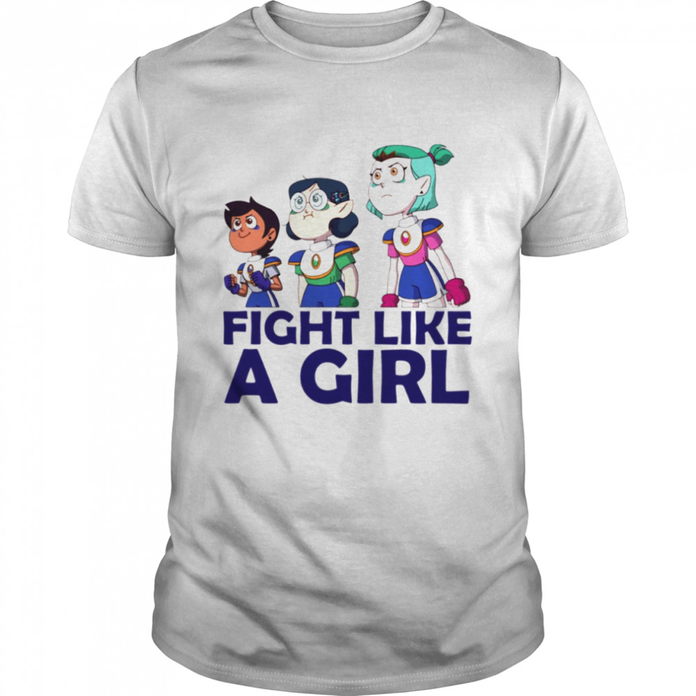 Fight Like A Girl The Owl House Girls shirt Classic Men's T-shirt