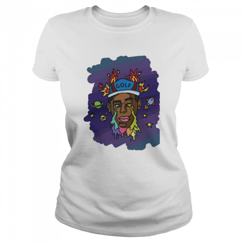 Floating In Fpace Tyler The Createor shirt Classic Women's T-shirt
