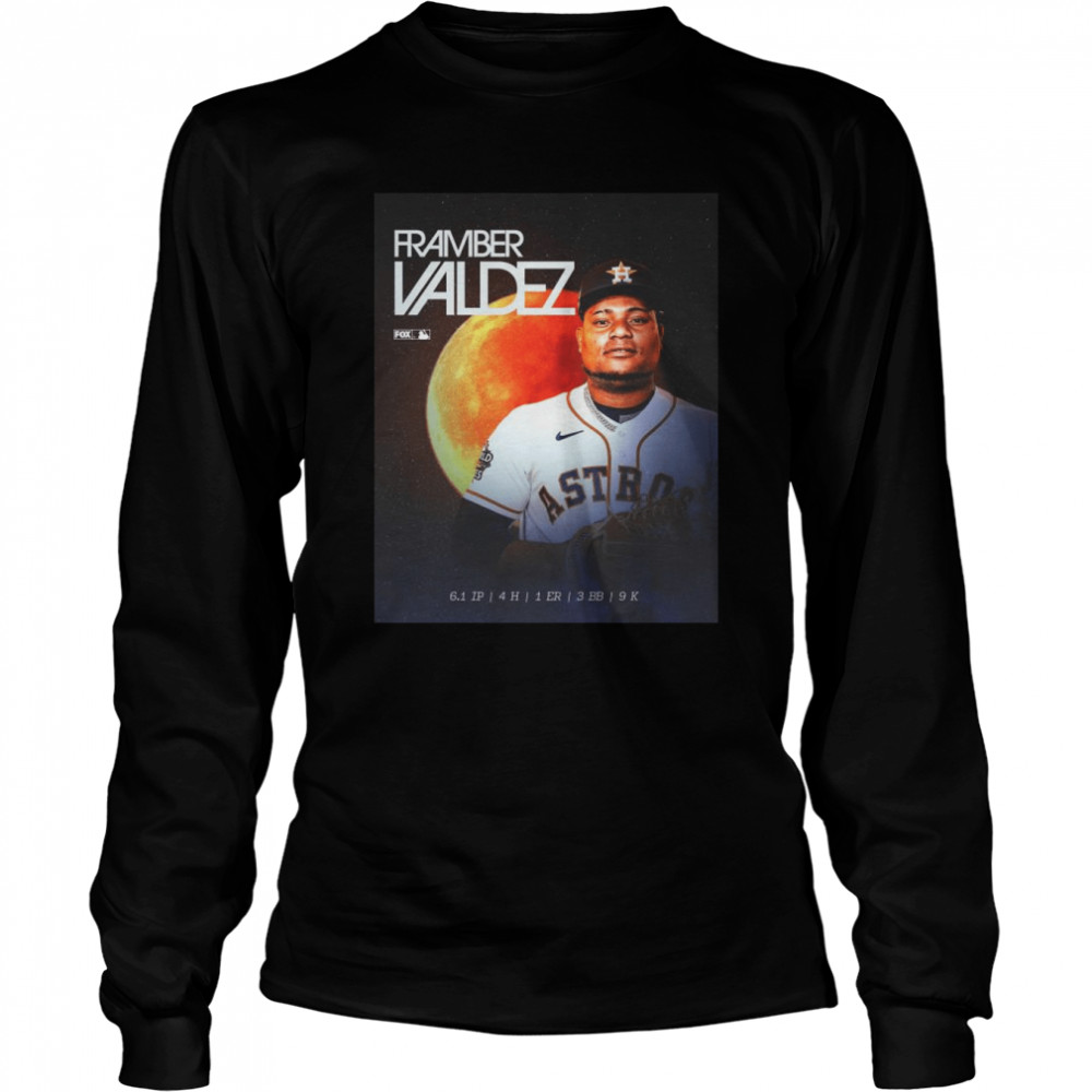 Framber Valdez MVP Houston Astros MLB shirt Long Sleeved T-shirt