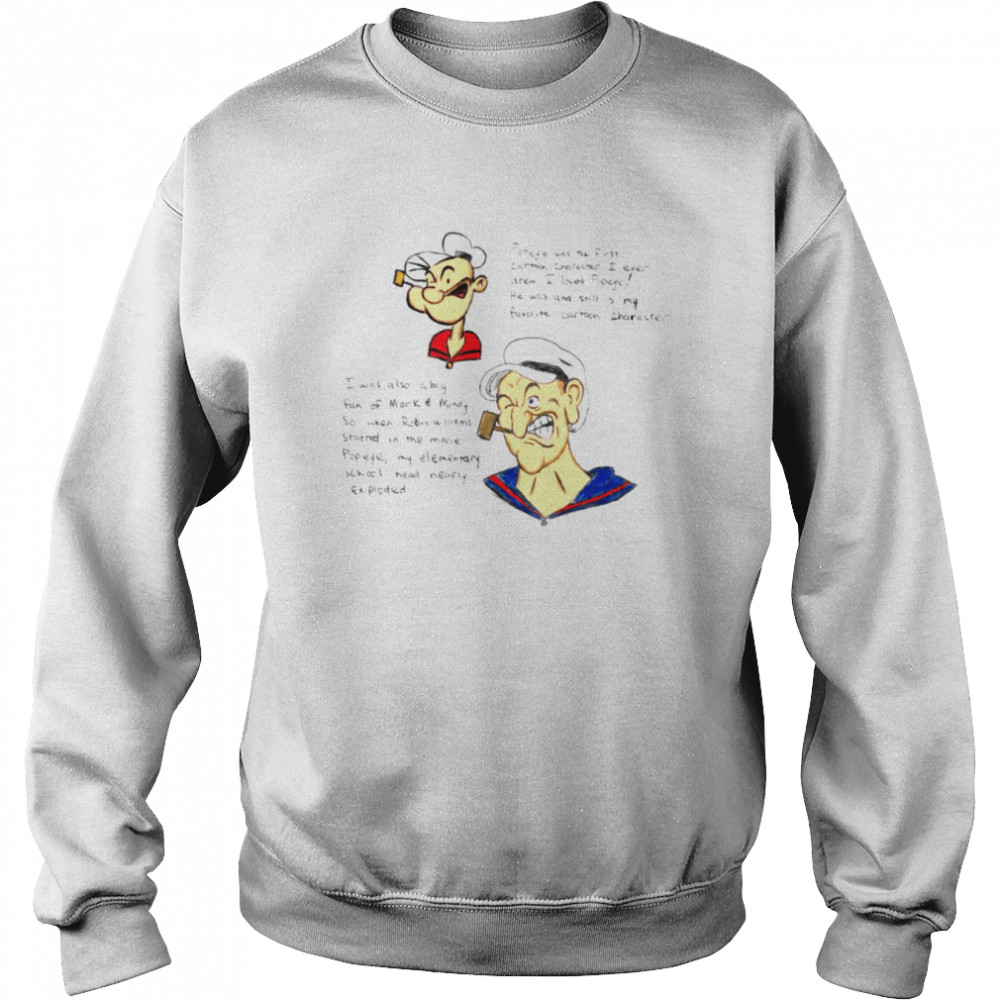 funny quote popeye the sailor man shirt unisex sweatshirt