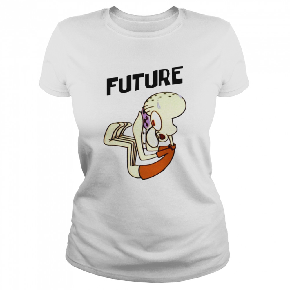 future squidward spongebob shirt classic womens t shirt