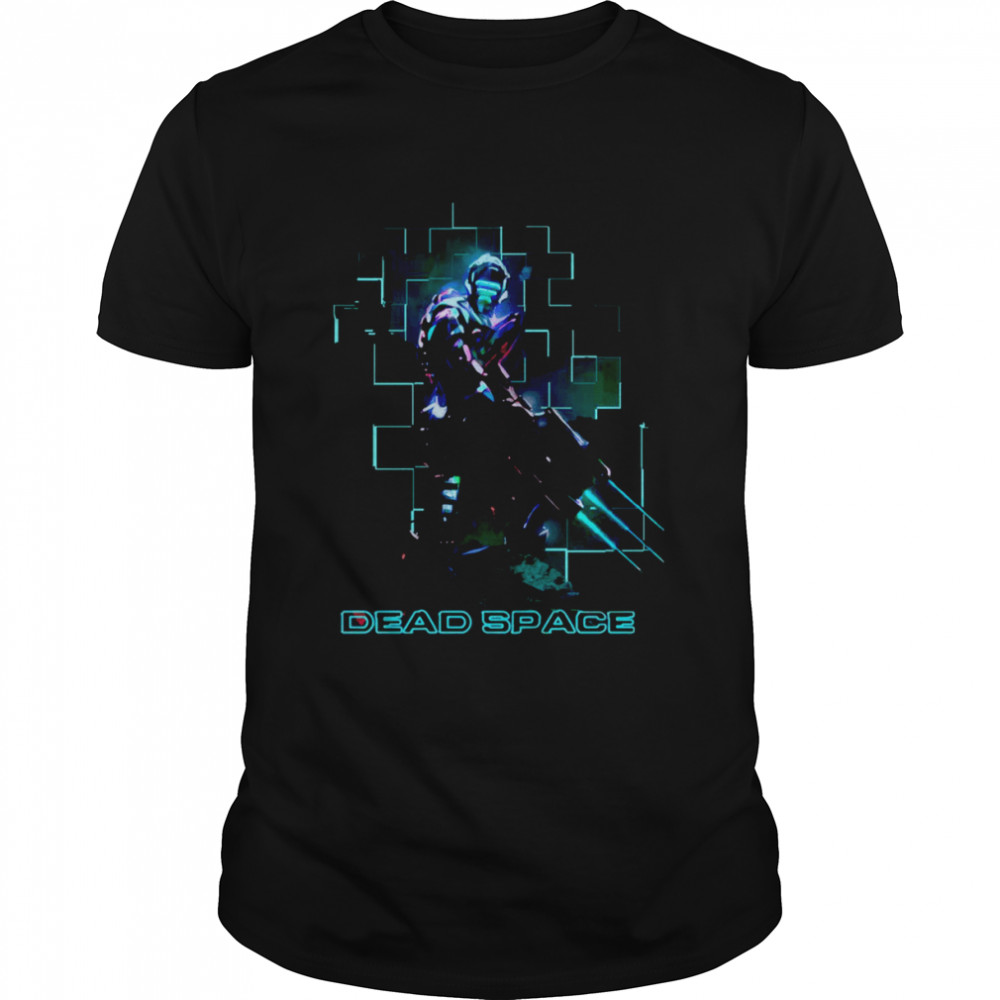 Geometric Design Isaac Clarke Dead Space shirt