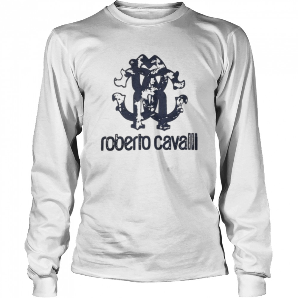 Graphic Retro Called Roberto Cavalli Snake shirt Long Sleeved T-shirt
