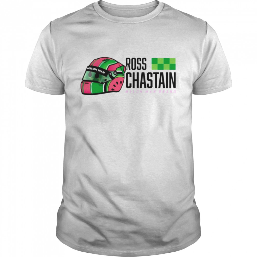 Helmet Melon Man Brand Ross Chastain shirt Classic Men's T-shirt