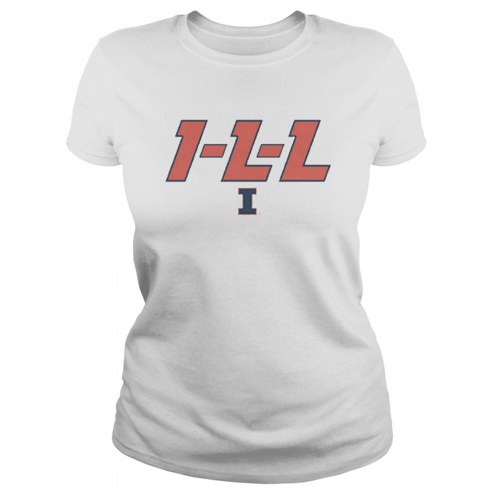 Illinois Fighting Illini I-L-L Cheer  Classic Women's T-shirt