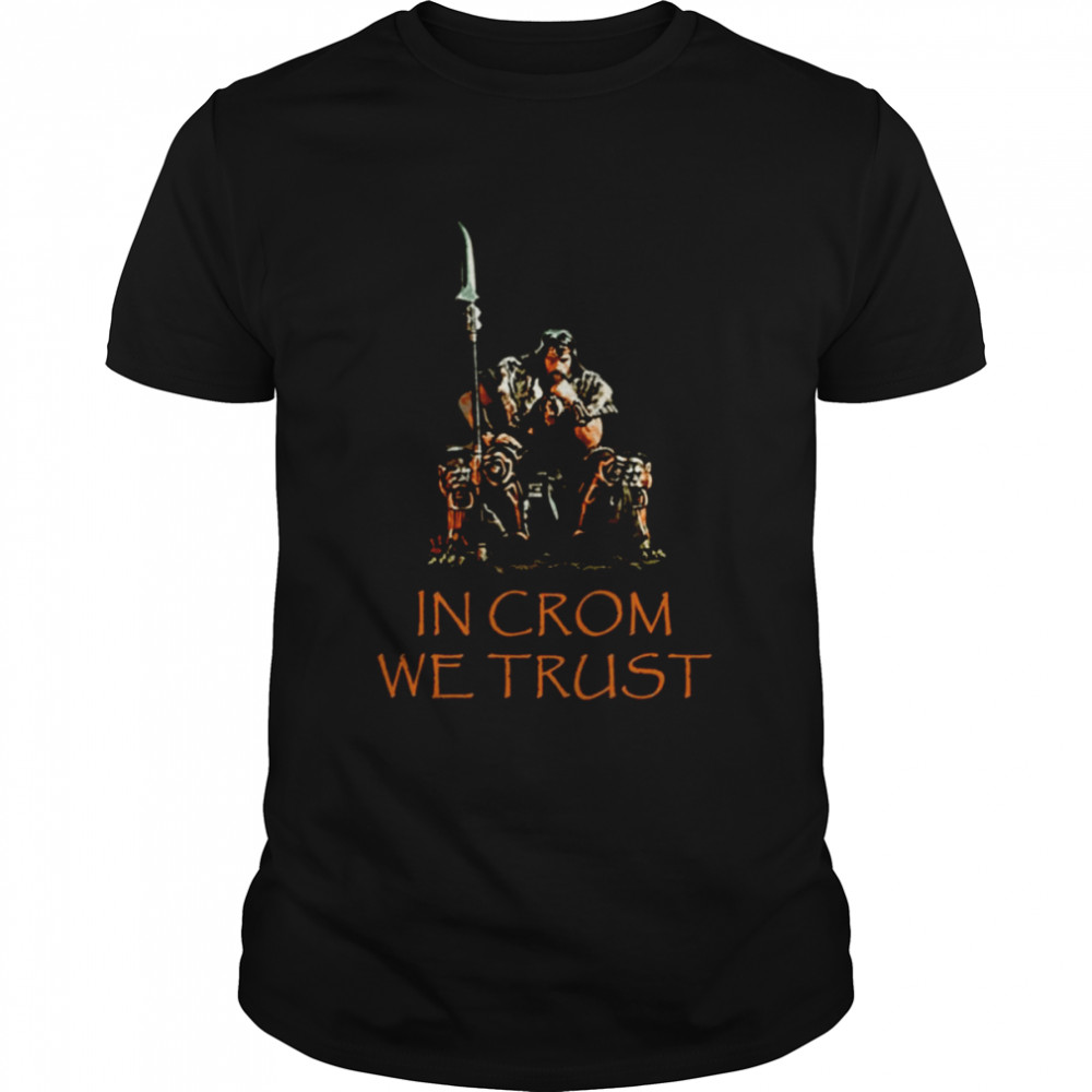 In Crom We Trust Barbarian shirt Classic Men's T-shirt