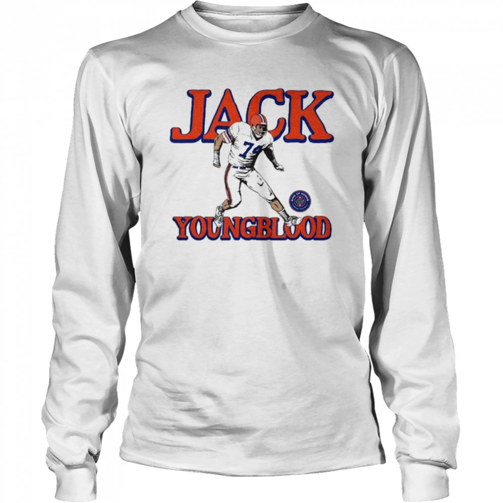 Jack Youngblood Florida Gators Ring of Honor T- Long Sleeved T-shirt