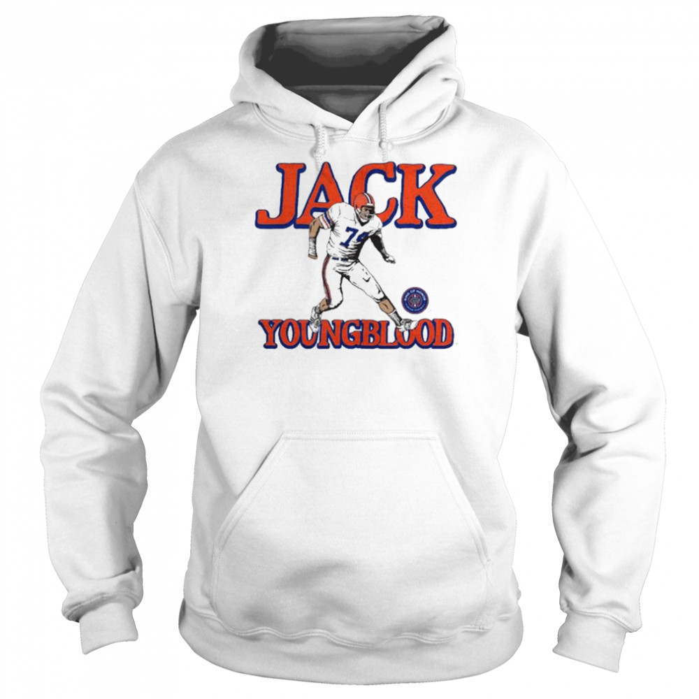 jack youngblood florida gators ring of honor t unisex hoodie