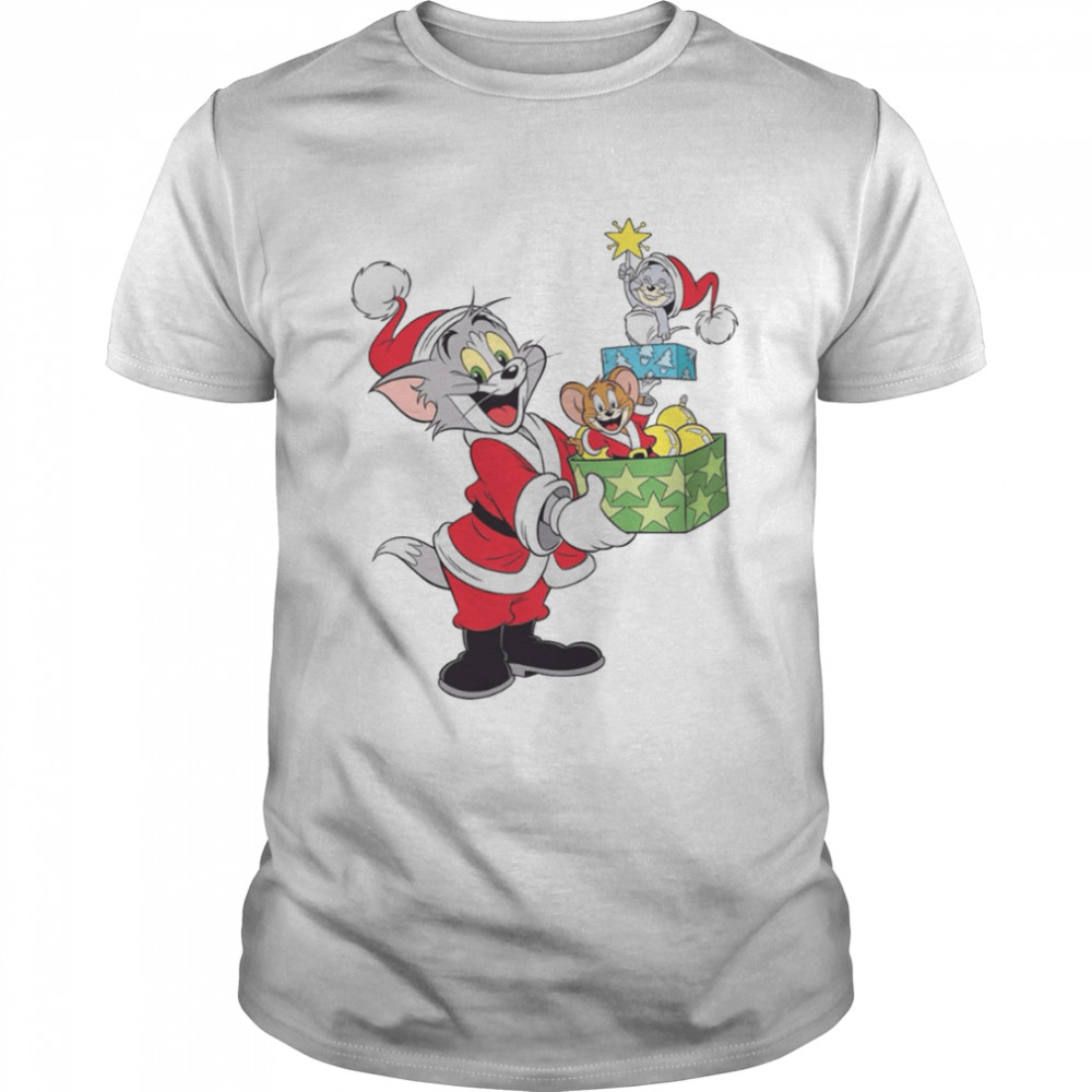 Jerry In A Box Cartoon Tom And Jerry shirt Classic Men's T-shirt