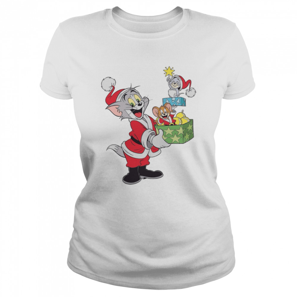 Jerry In A Box Cartoon Tom And Jerry shirt Classic Women's T-shirt