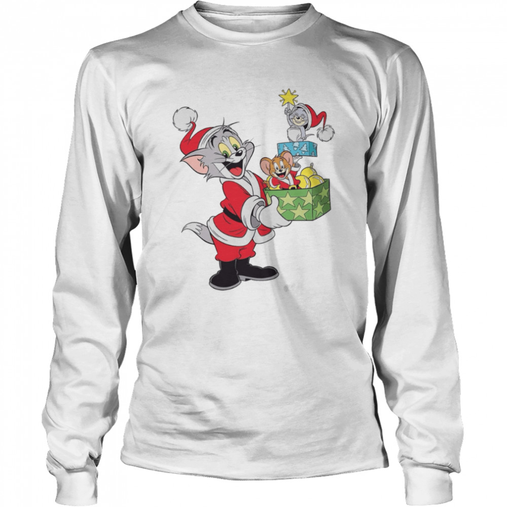 jerry in a box cartoon tom and jerry shirt long sleeved t shirt