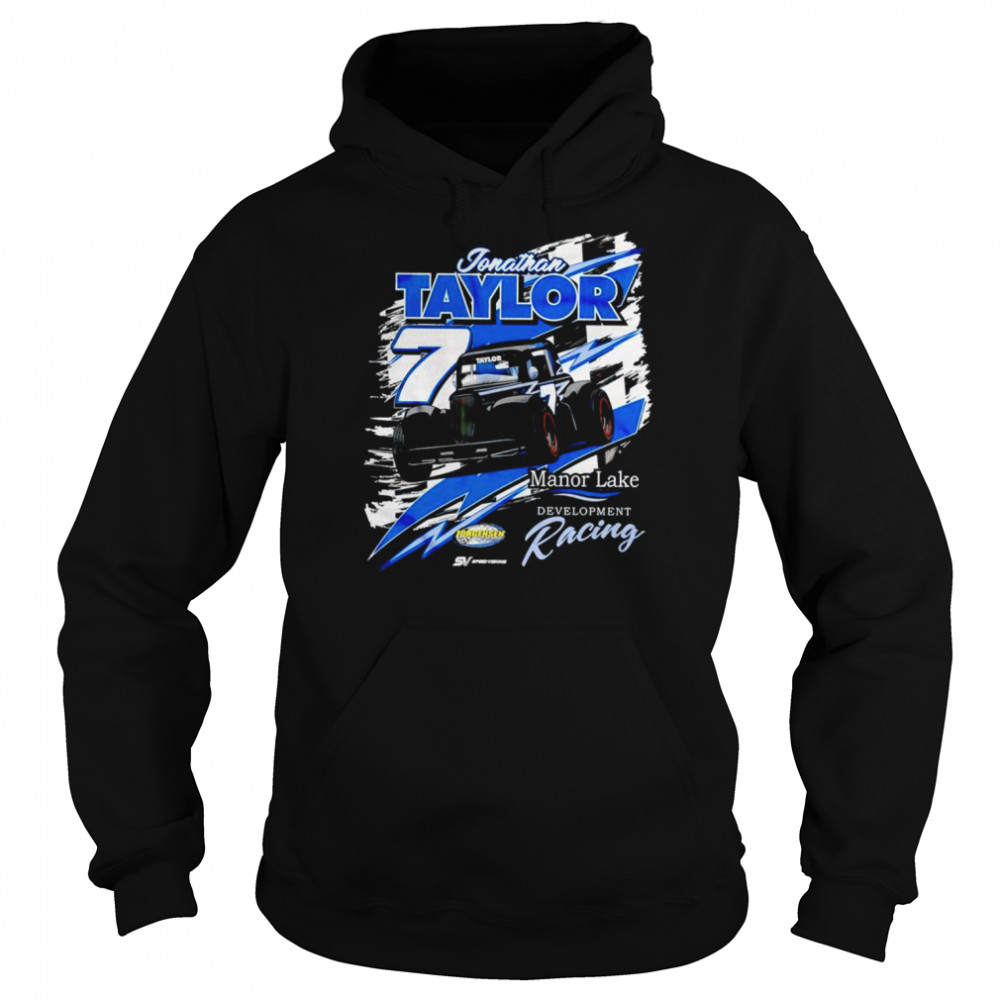 Jonathan Taylor 2022 Legend Car Manor Lake Development Racing shirt Unisex Hoodie