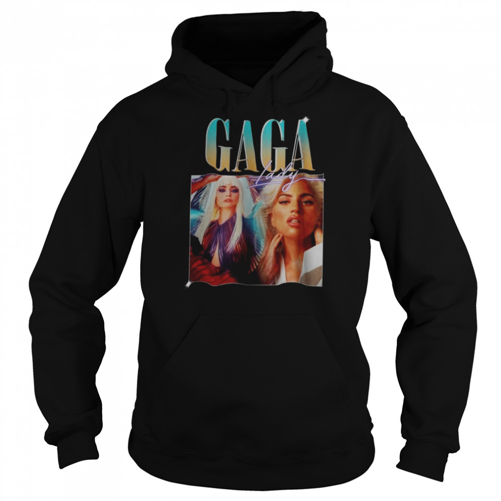 Lady Gaga Singer Pop Dance Elektronik Vintage Inspired 90s shirt Unisex Hoodie