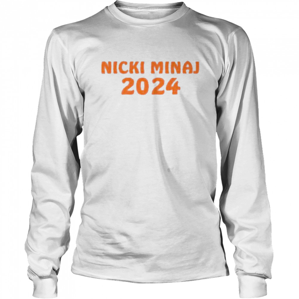 Nicki Minaj 2024 t-shirt Long Sleeved T-shirt
