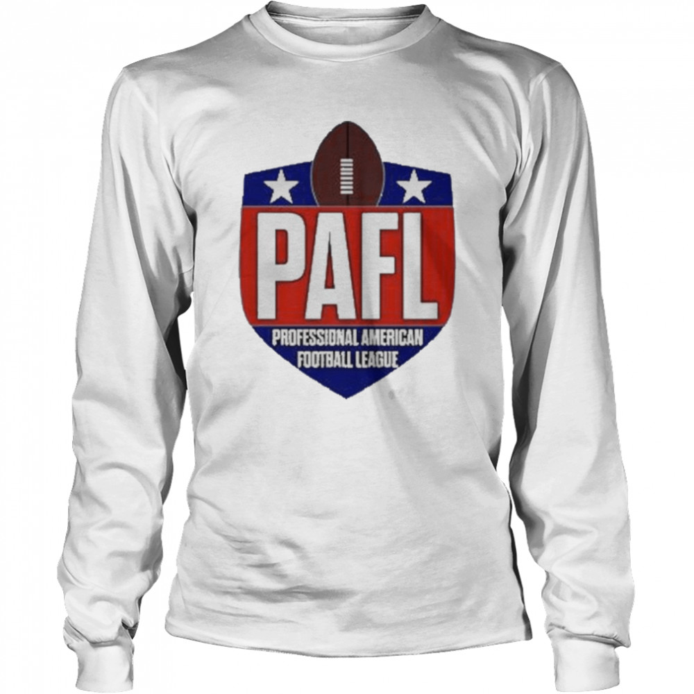 Pafl professional American Football league t-shirt Long Sleeved T-shirt