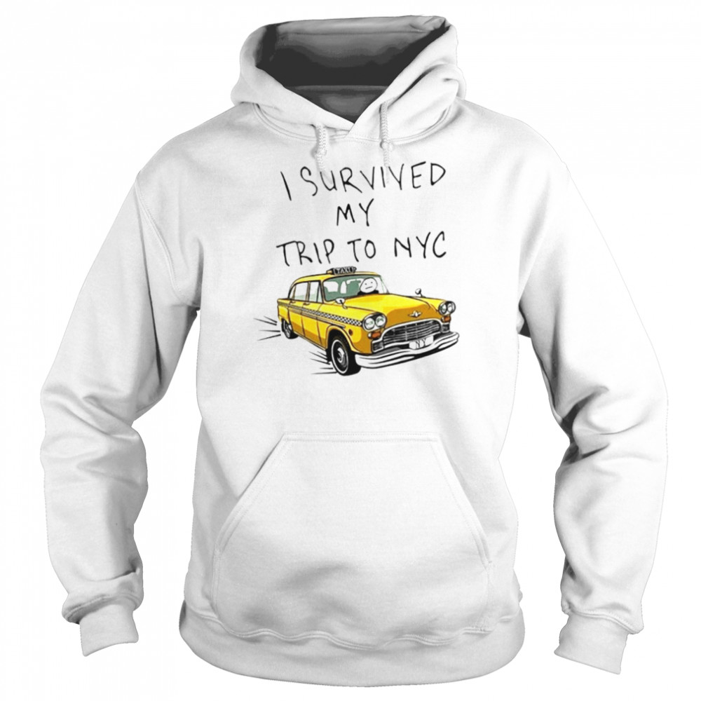 Peter  Design I Survived My Trip To Nyc Spiderman shirt Unisex Hoodie
