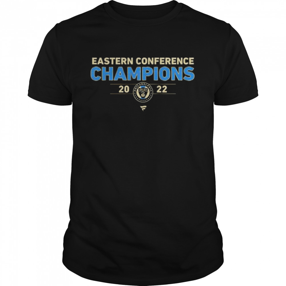 Philadelphia Union 2022 MLS Eastern Conference Champions Kick T-Shirt