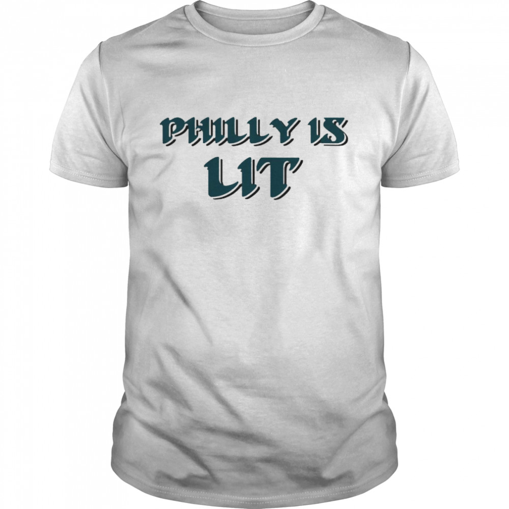 Philly is lit shirt Classic Men's T-shirt