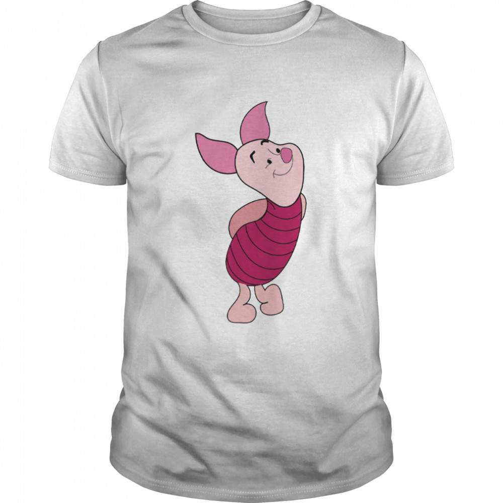 Pink Design Piglet In Winnie The Pooh shirt Classic Men's T-shirt
