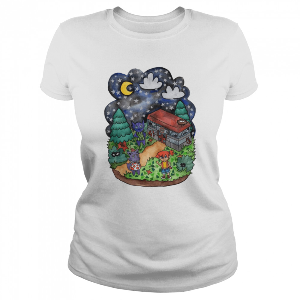 Pokepark Night Pokemon Go shirt Classic Women's T-shirt