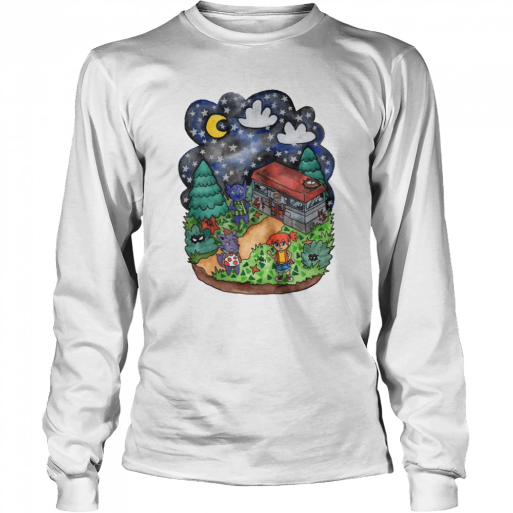 Pokepark Night Pokemon Go shirt Long Sleeved T-shirt