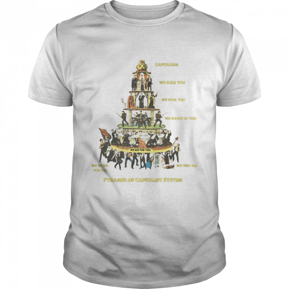 Pyramid Of Capitalist System shirt Classic Men's T-shirt